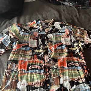 SF giants button up